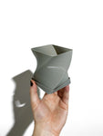 Pot 'Le torsadé' en Bioplastique - La Caverne à Steve - Impression 3D